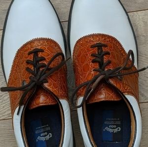 Callaway Golf shoes Maximus by Nordstrom White Leather Size 7.5M Great Condition